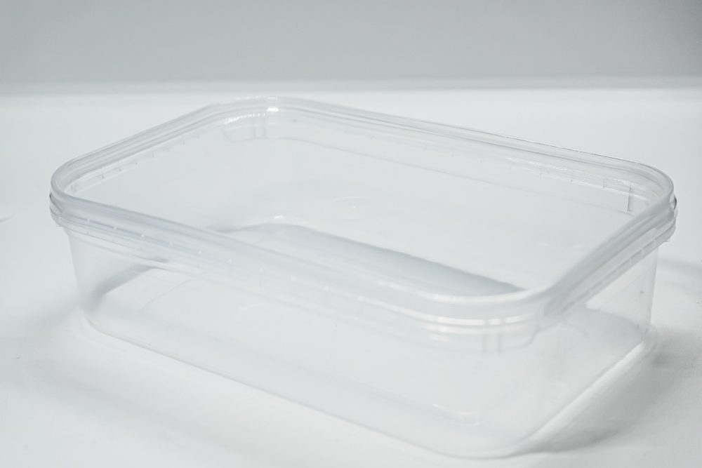 750ml Rectangular Tamper Evident Containers and Lids