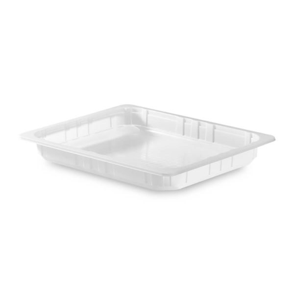 325 x 265mm White Rectangular Half Gastro Top Seal Trays