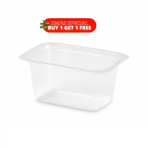 480ml 137x95x65mm Rectangular Top Seal Trays