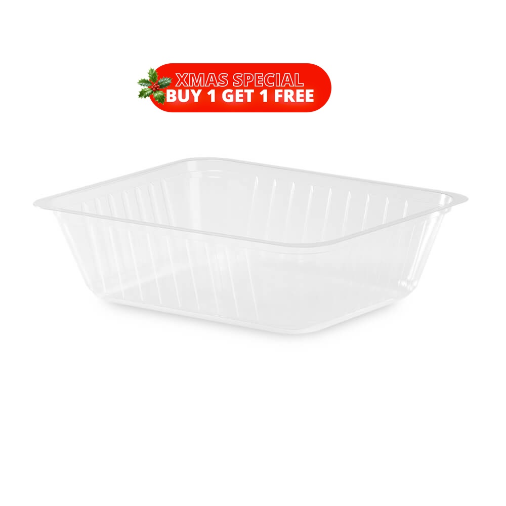 2250ml 230x190x65mm Rectangular Top Seal Trays