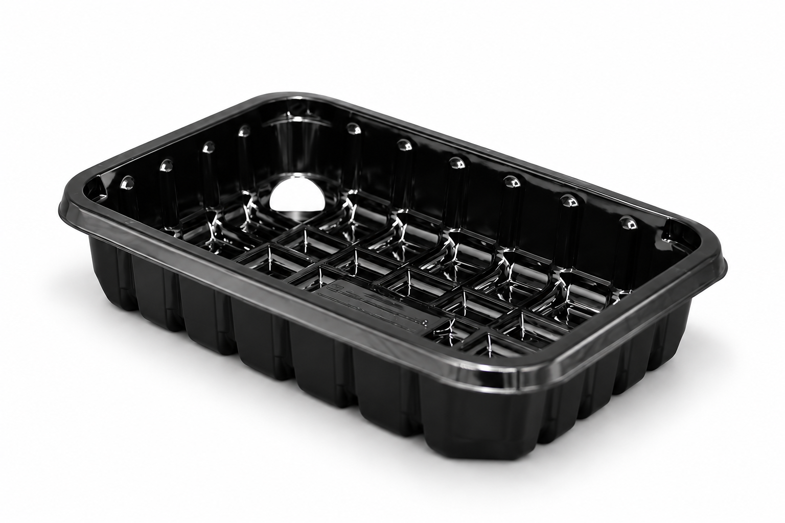 187 x 137mm Black MeatPAK Top Seal Trays | SystemPAK