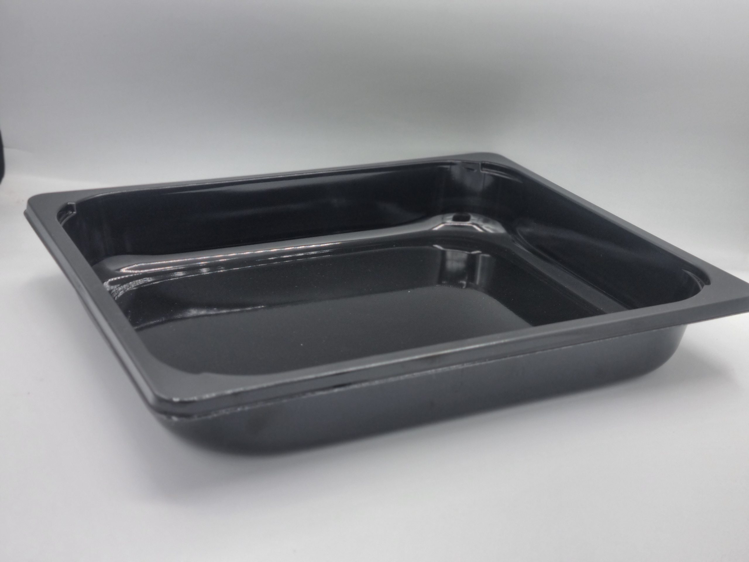3330ml  325x265x50 mm Black CPET Trays - dual ovenable