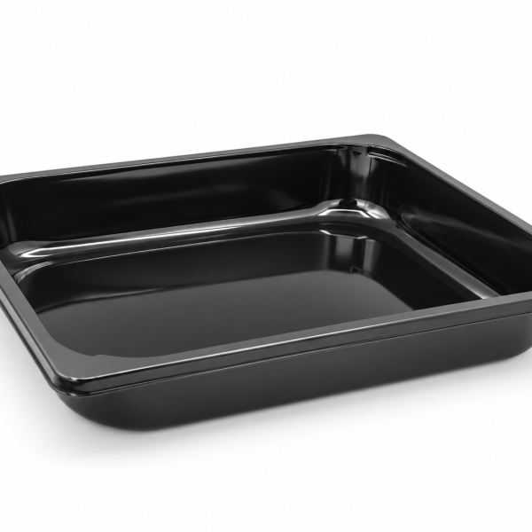 3330ml 325x265x50mm Black CPET Trays - dual ovenable