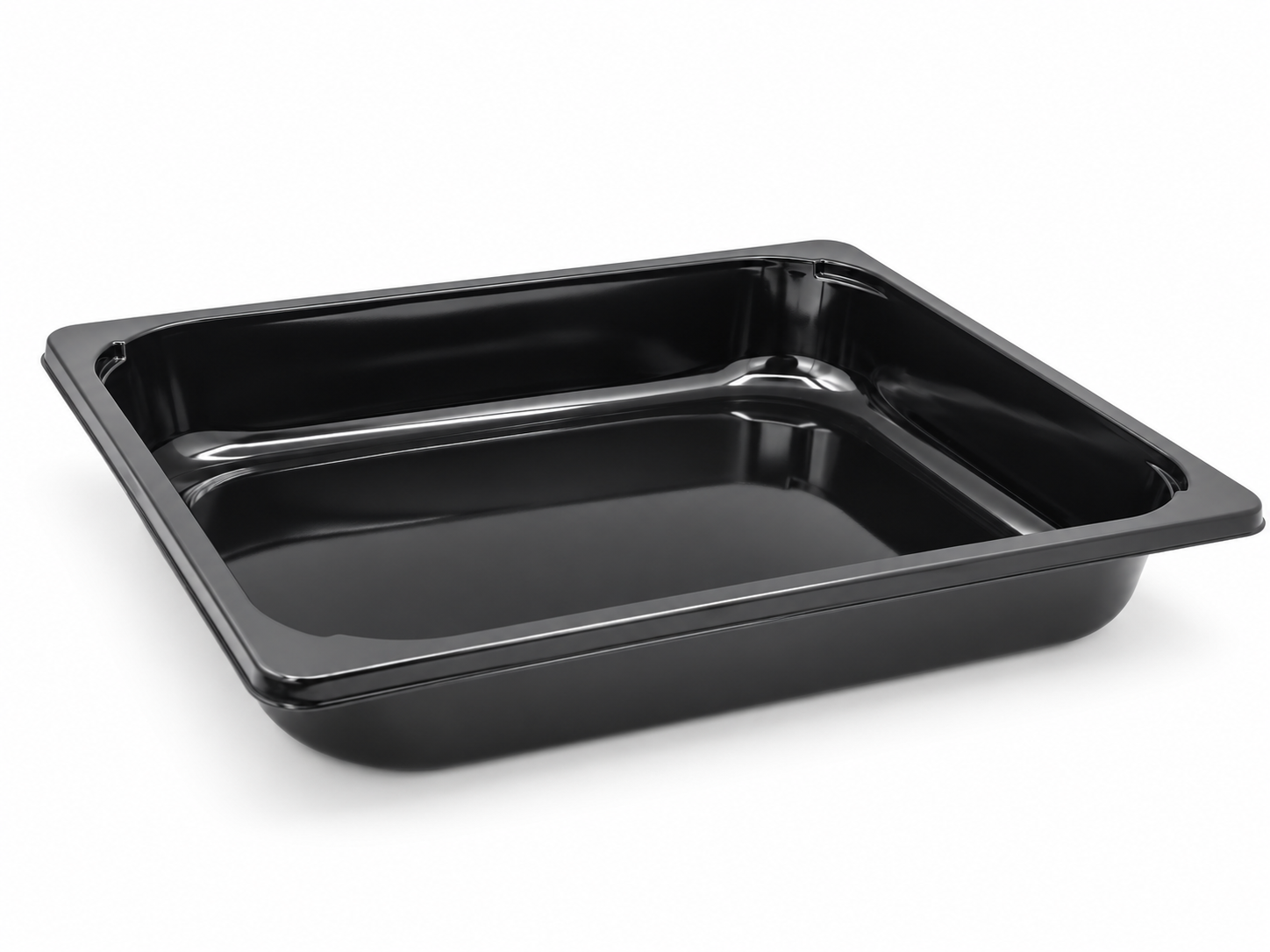 3330ml 325x265x50mm Black CPET Trays - dual ovenable