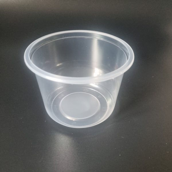 500ml Round 115mm Diameter Clear PP food Containers