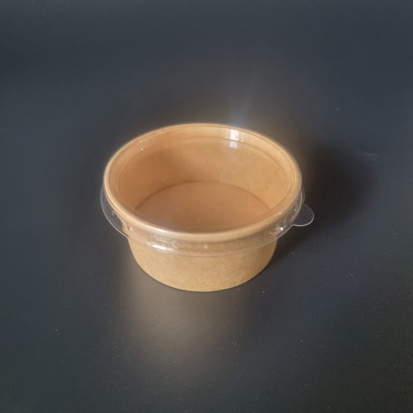 67mm Diameter PET lid for 2oz Kraft Pot