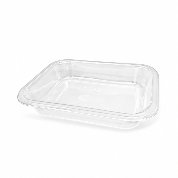 200x155x35mm 725ml Clear PP food Trays - Microwaveable