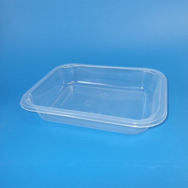 200x155x35mm 725ml Clear PP food Trays - Microwaveable