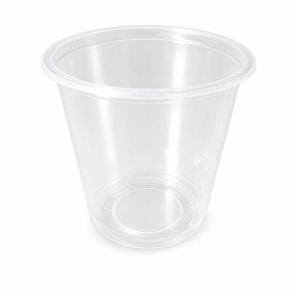 750ml Round 115mm Diameter Clear PP food Pots